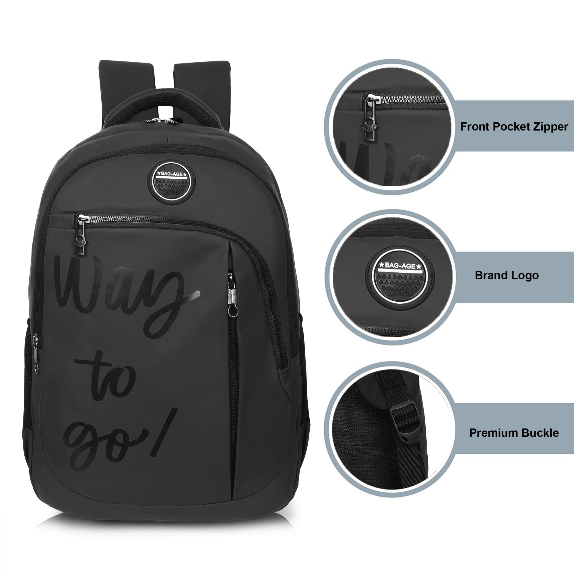 9218 School Bag - Black
