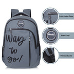 9218 School Bag - Grey