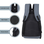 9218 School Bag - Grey