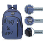 9218 School Bag - Navy Blue