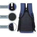 9218 School Bag - Navy Blue
