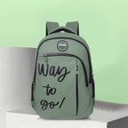 9218 School Bag - Olive Green