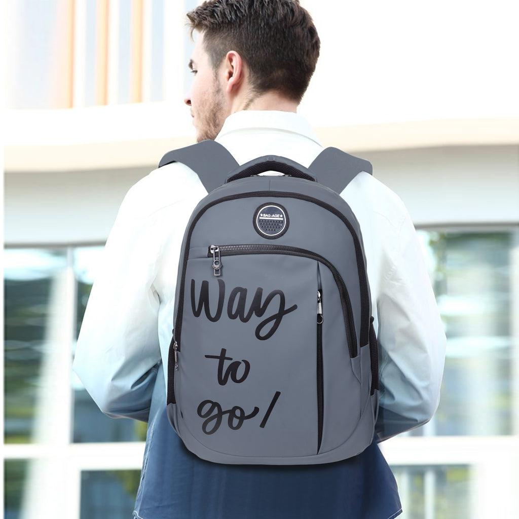 9218 School Bag - Grey