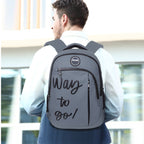 9218 School Bag - Grey