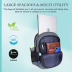 9218 School Bag - Grey
