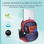 9218 School Bag - Red