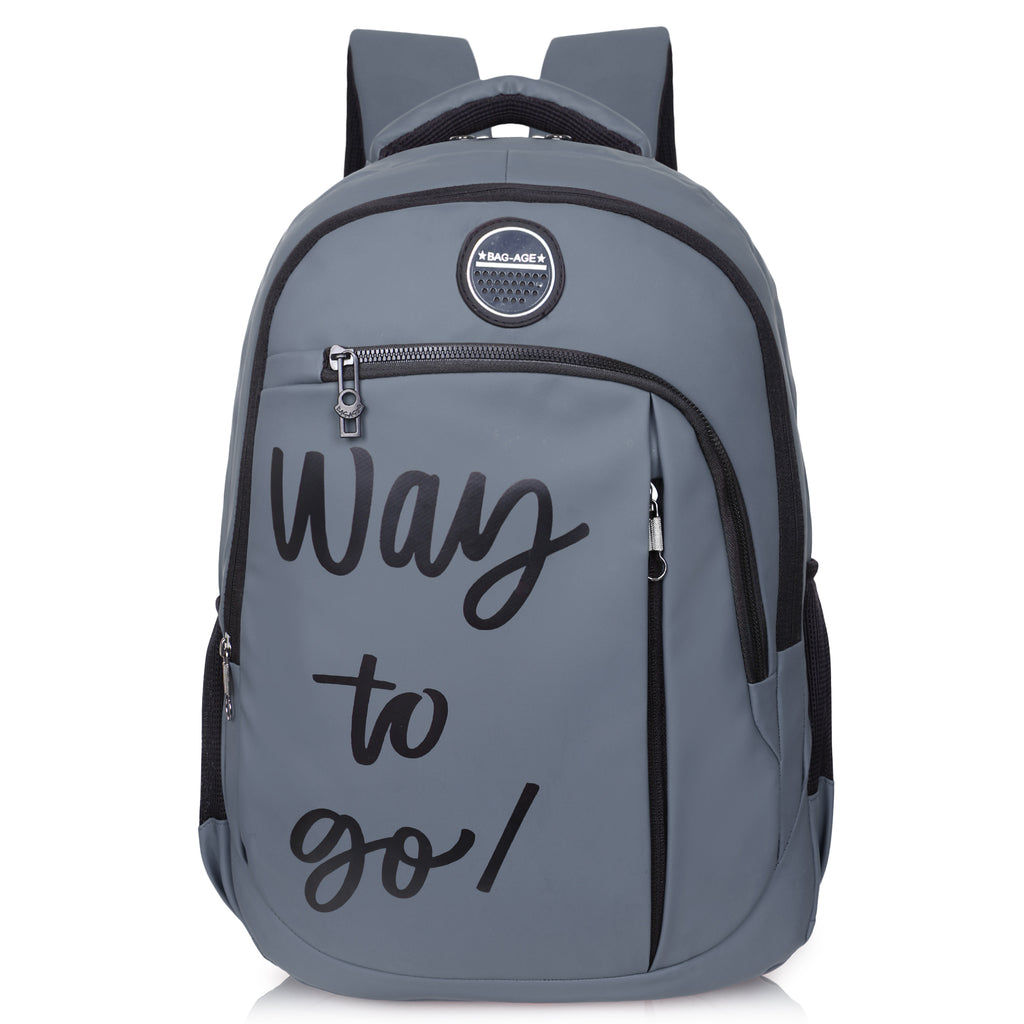 9218 School Bag - Grey