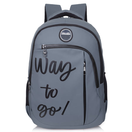 9218 School Bag - Grey