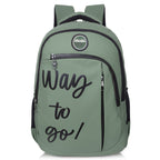 9218 School Bag - Olive Green