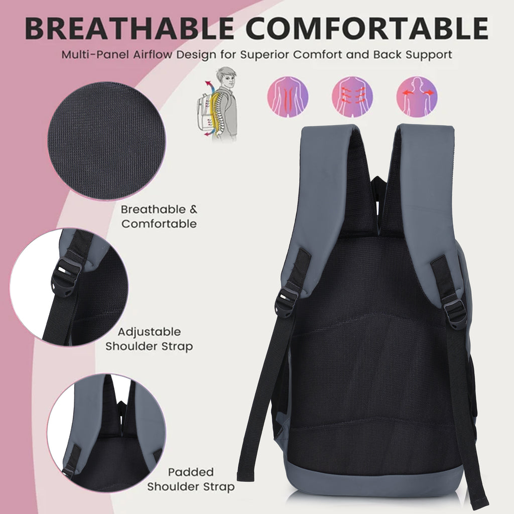 9219 School Bag - Grey