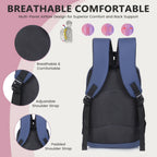 9219 School Bag - Navy Blue