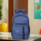 9219 School Bag - Navy Blue