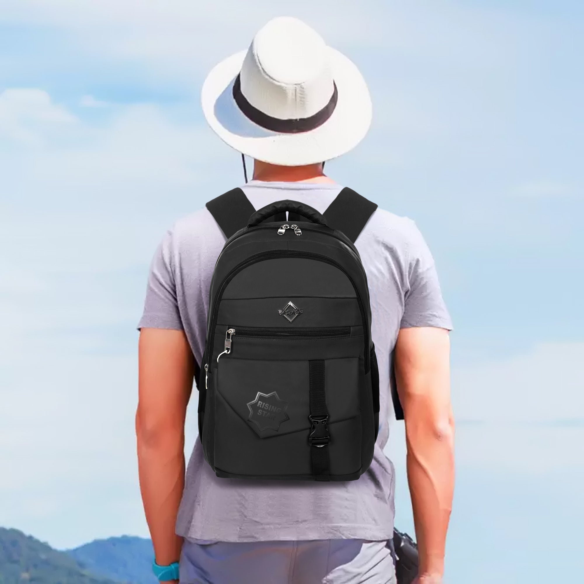 9219 School Bag - Black