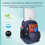9219 School Bag - Navy Blue