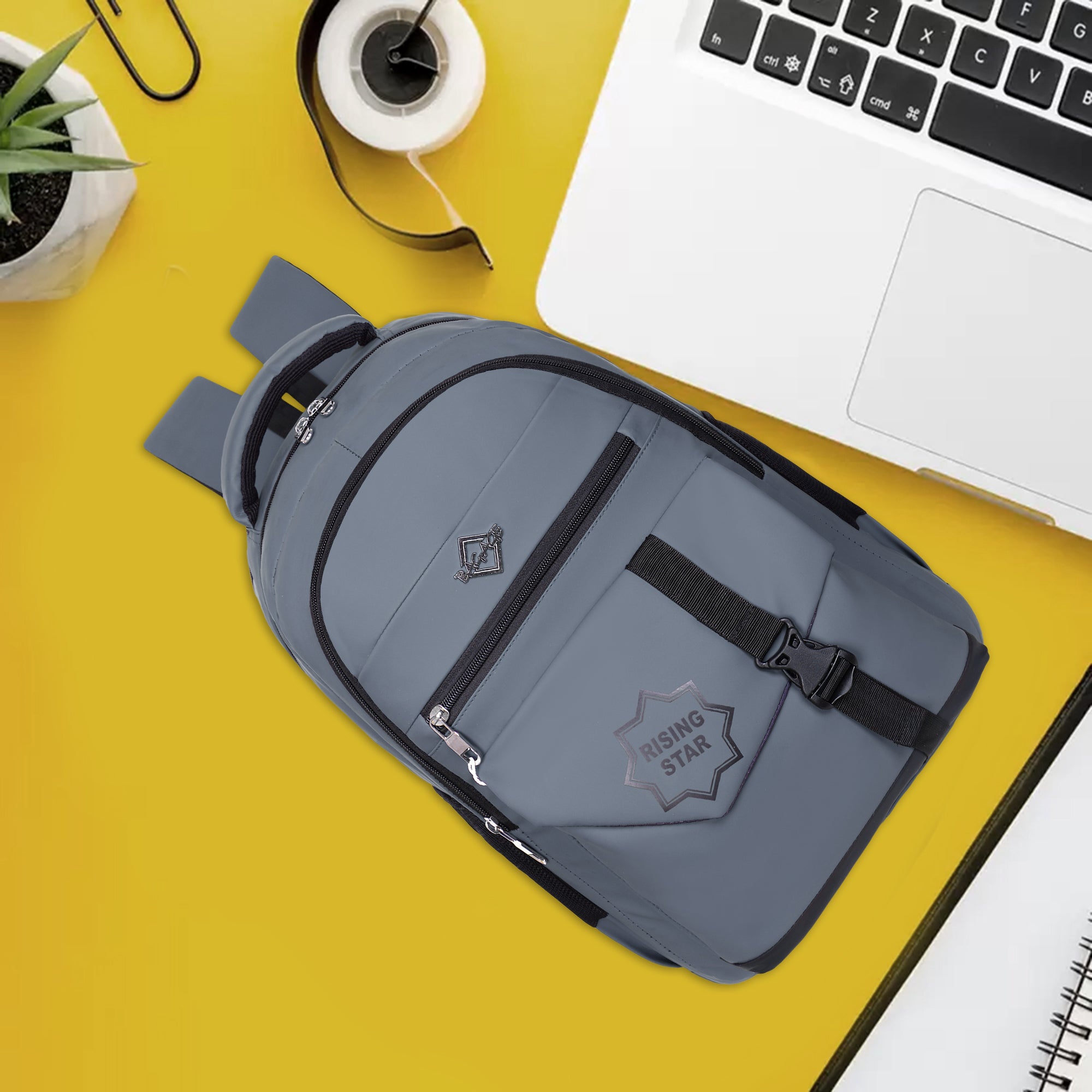 9219 School Bag - Grey