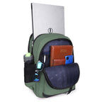 9219 School Bag - Olive Green