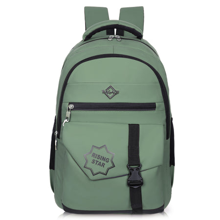 9219 School Bag - Olive Green