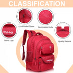 9407 School Bag - Red