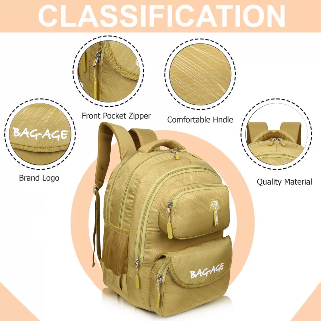 9407 School Bag - Mustard