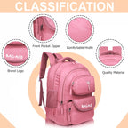 9407 School Bag - Pink