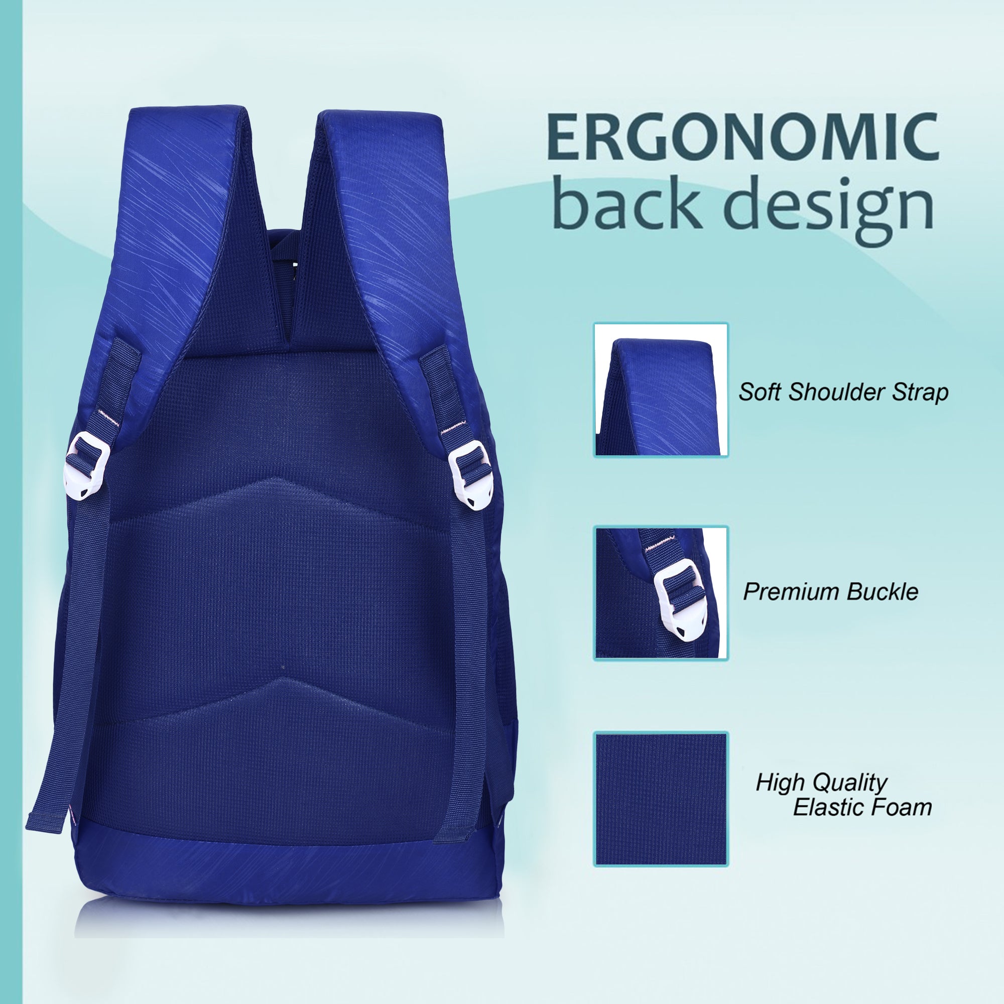 9407 School Bag - Blue