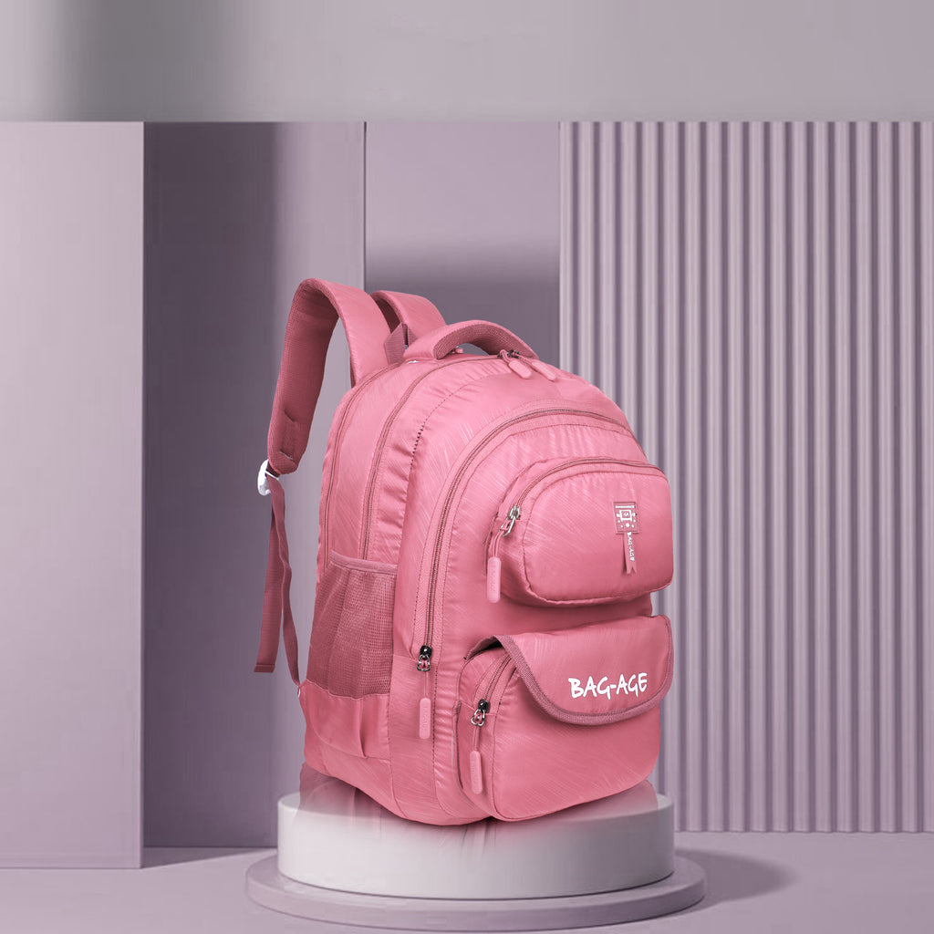 9407 School Bag - Pink