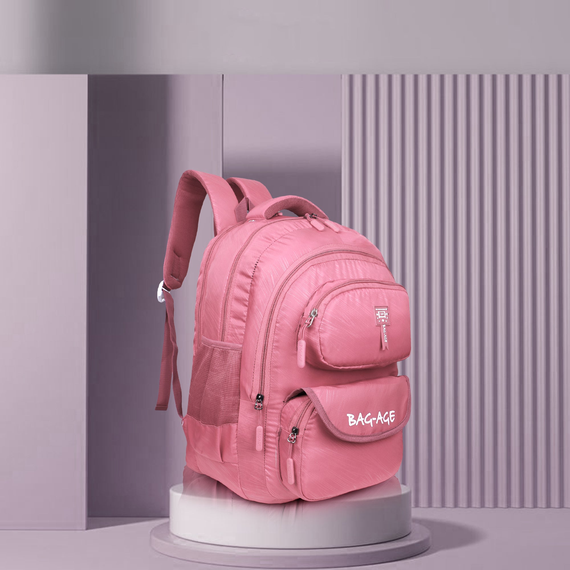 9407 School Bag - Pink