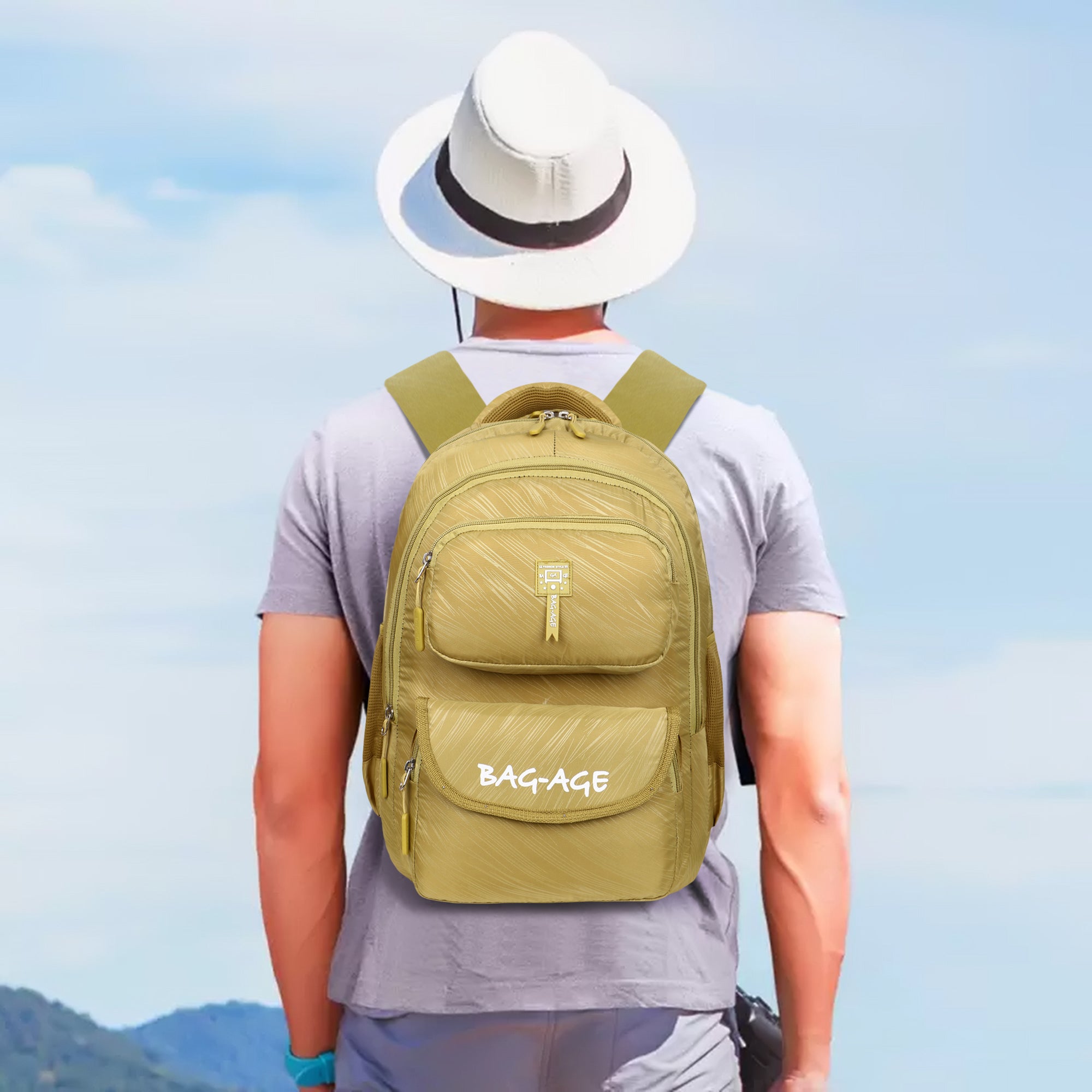 9407 School Bag - Mustard
