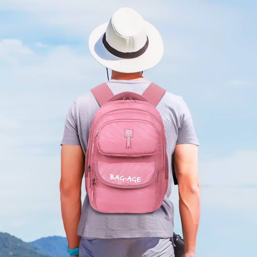 9407 School Bag - Pink
