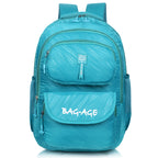 9407 School Bag - Turquoise Green