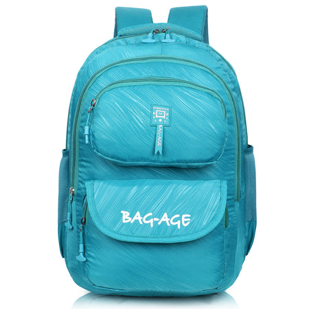 9407 School Bag - Turquoise Green