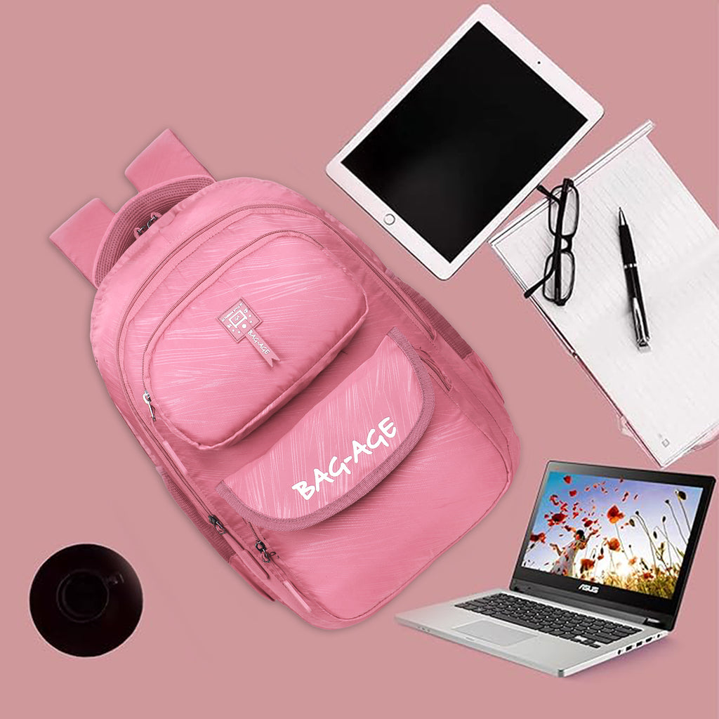 9407 School Bag - Pink