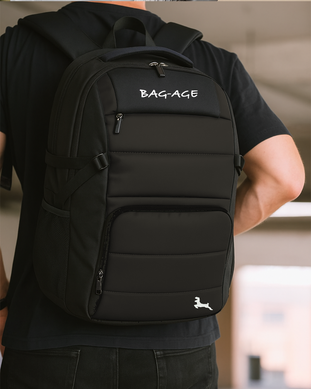 9157 Laptop Bag 19" - Black