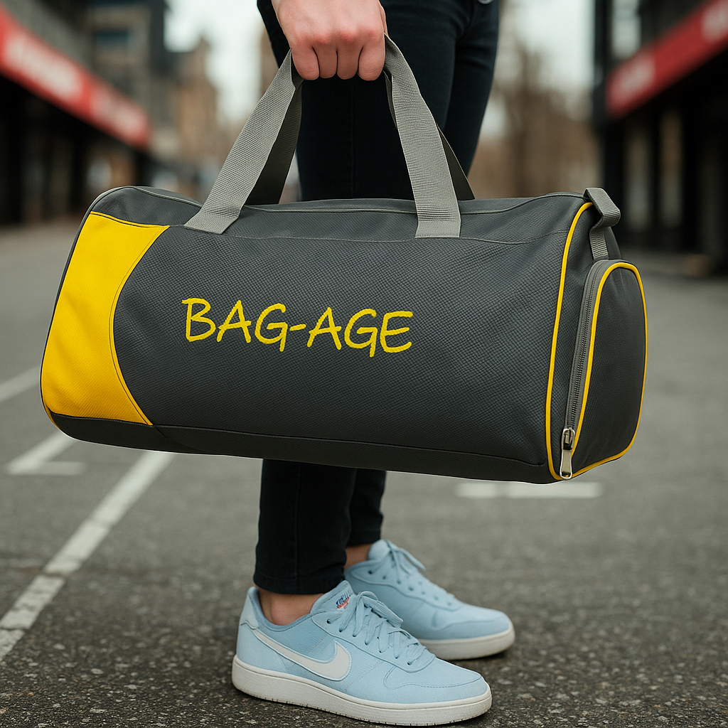 7804 Duffel Bag - Grey