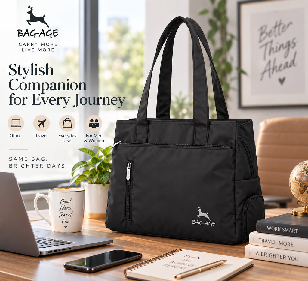 BAG-AGE HB58 Tote Bag - Black