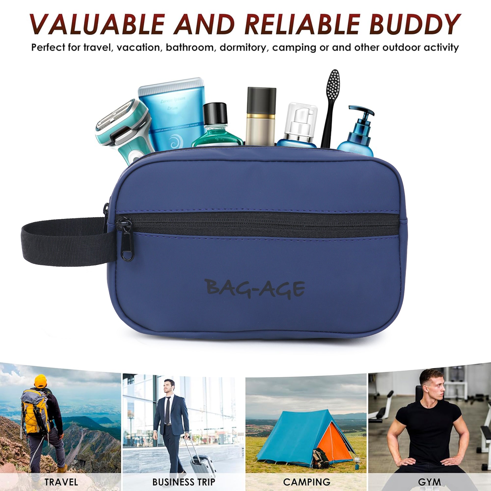 6001 Pouch - Navy Blue