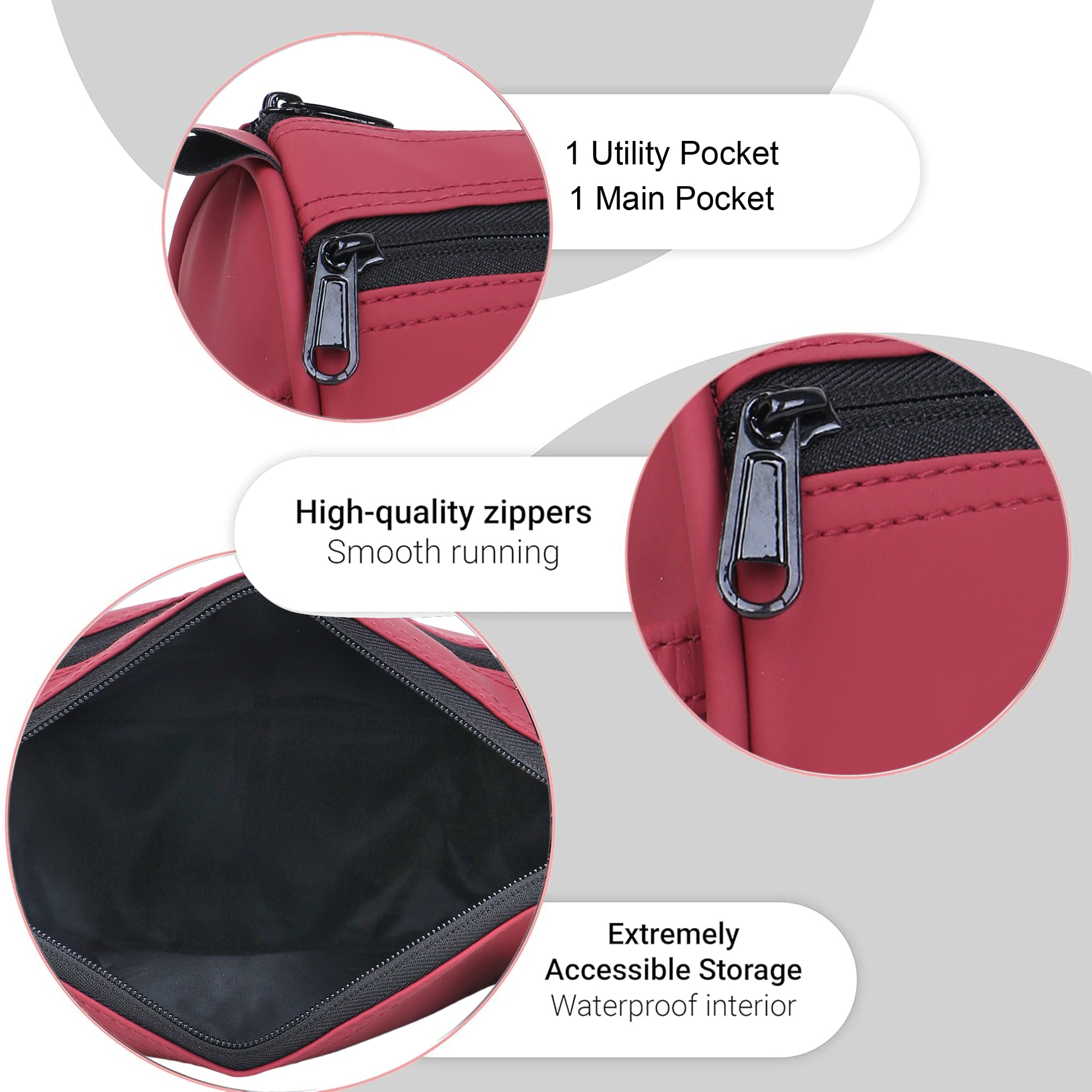 6002 Pouch - Red