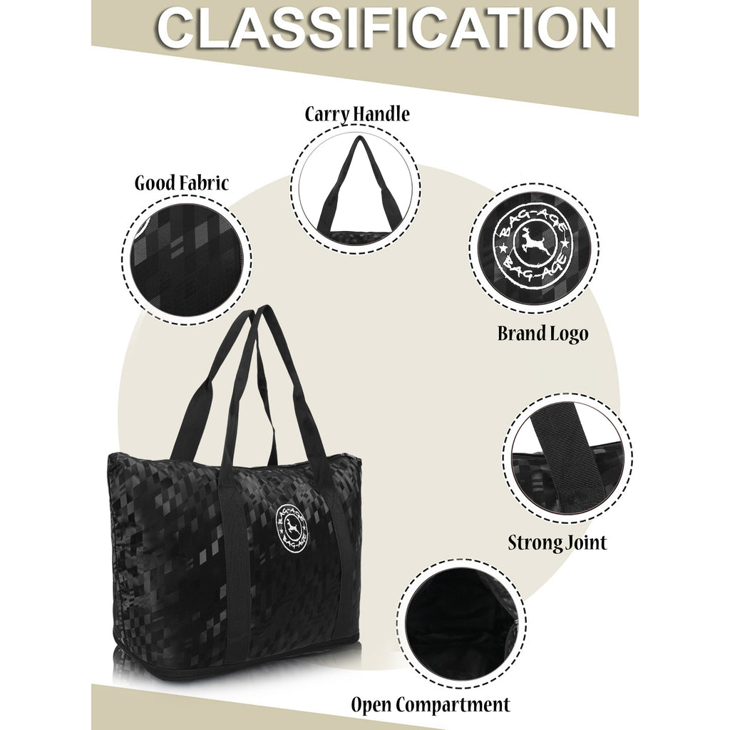 HB43 Tote Bag - Black