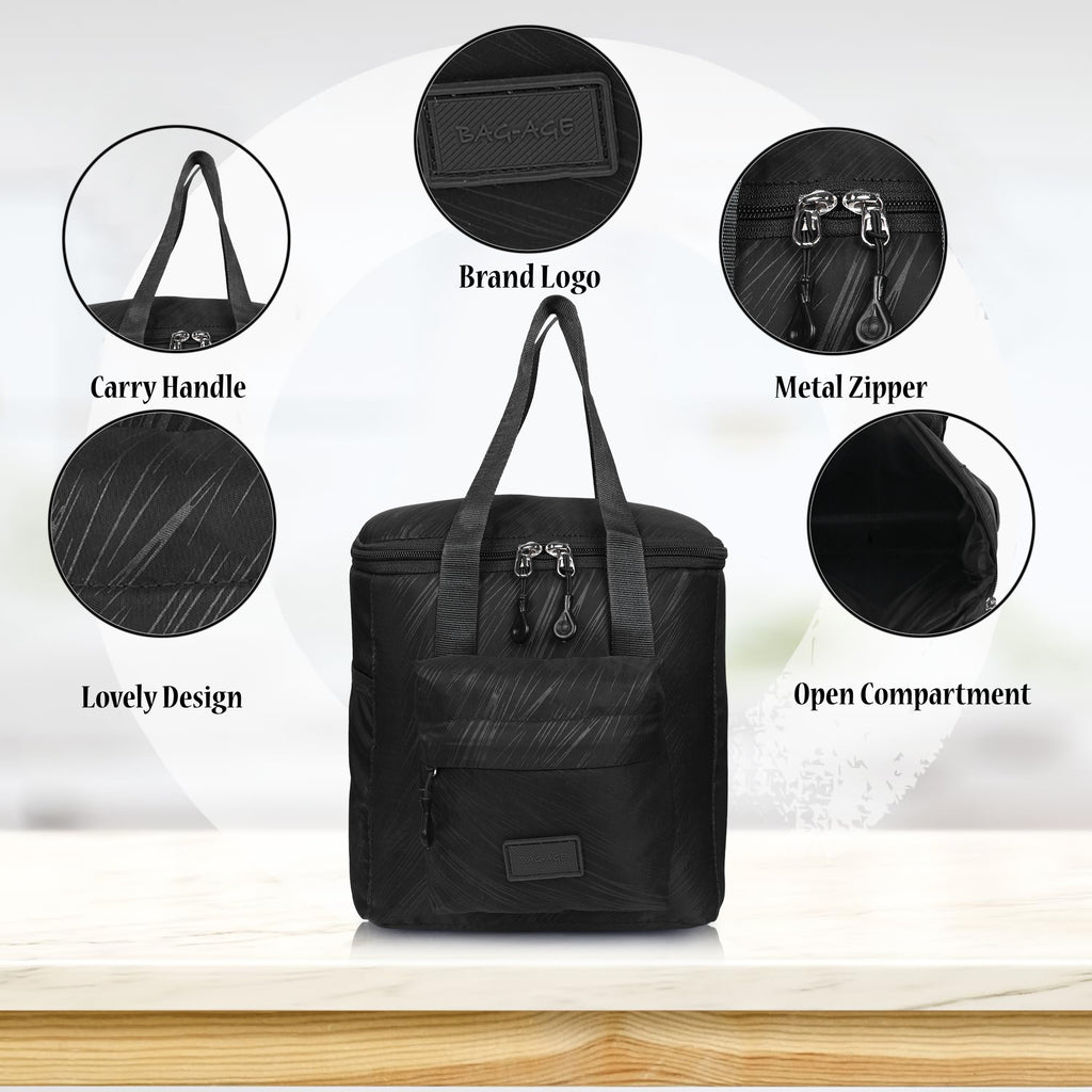 TV10 Tiffin Bag - Black