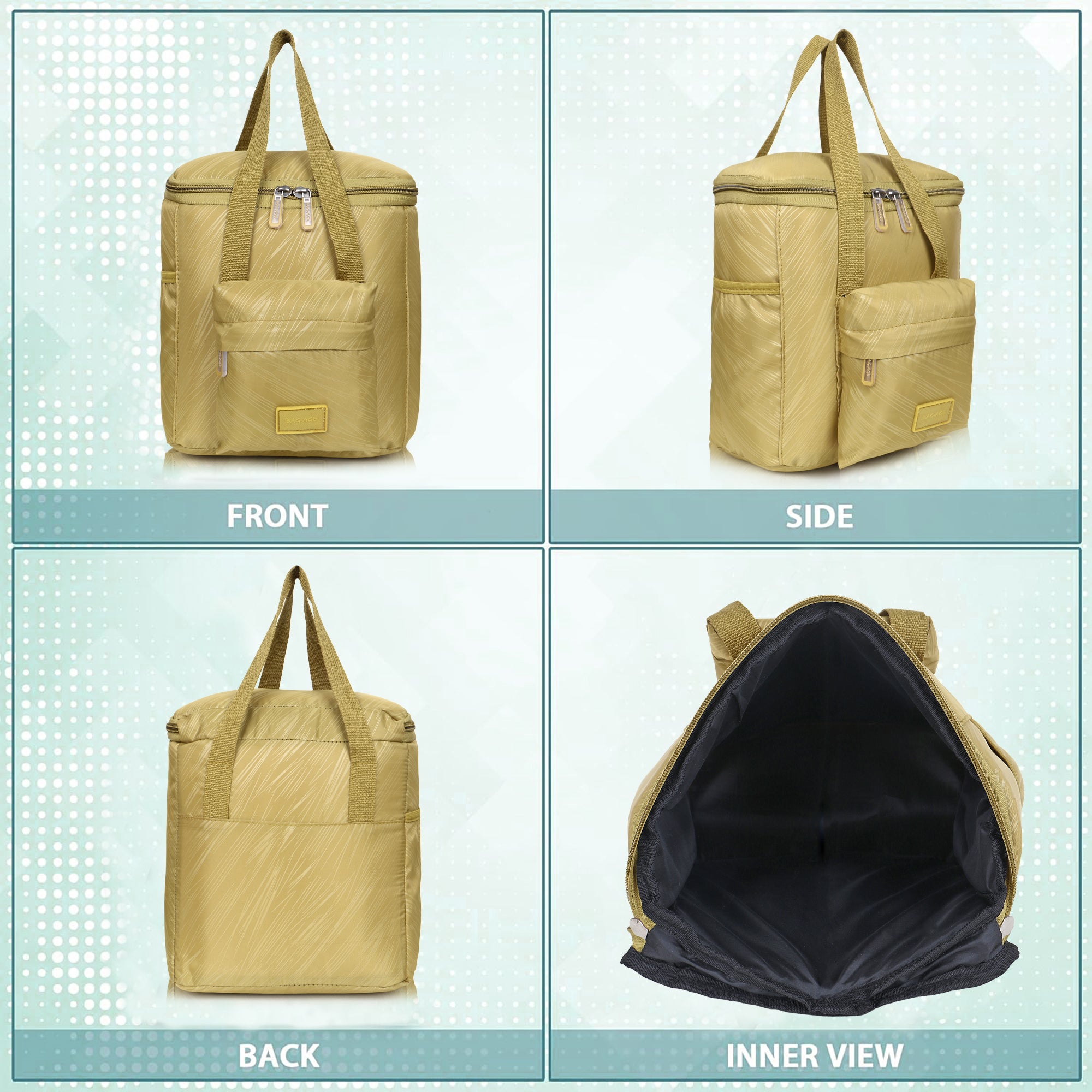 TV10 Tiffin Bag - Mustard