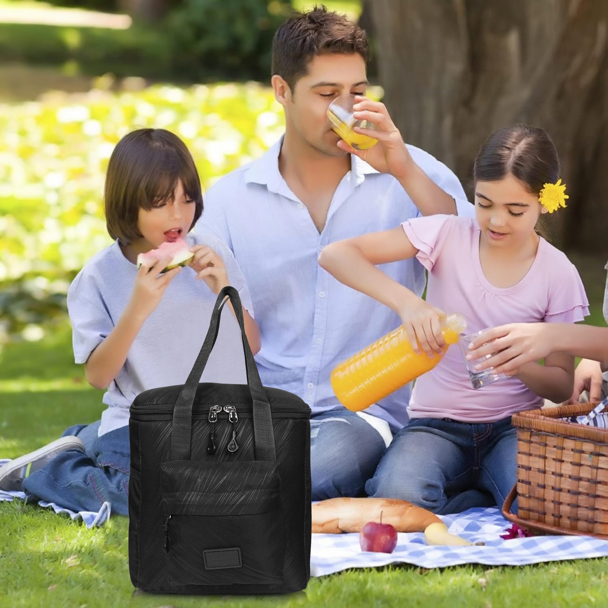 TV10 Tiffin Bag - Black