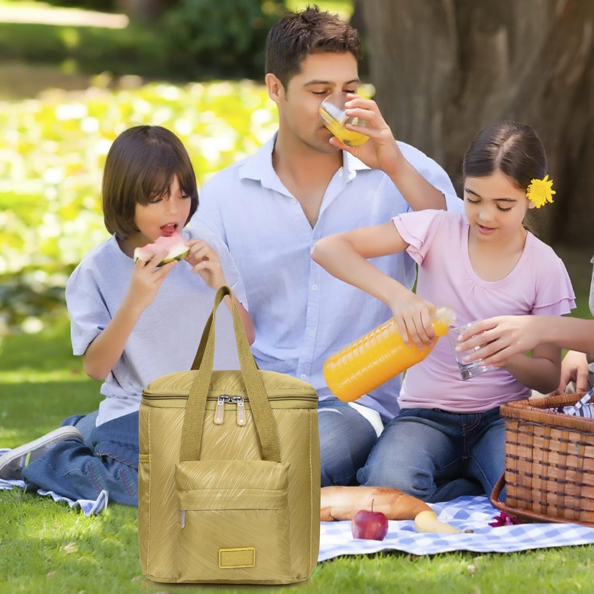 TV10 Tiffin Bag - Mustard