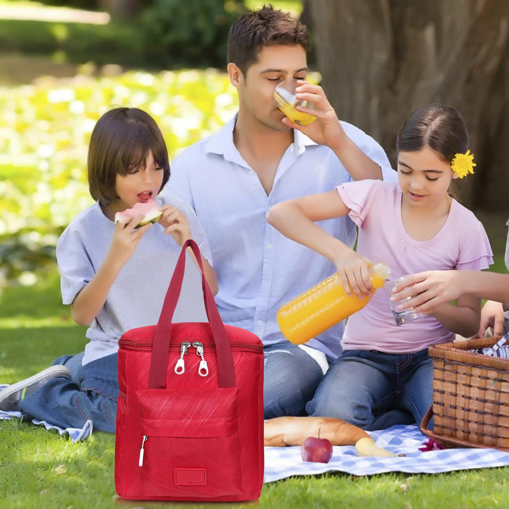 TV10 Tiffin Bag - Red
