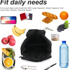 TV10 Tiffin Bag - Black