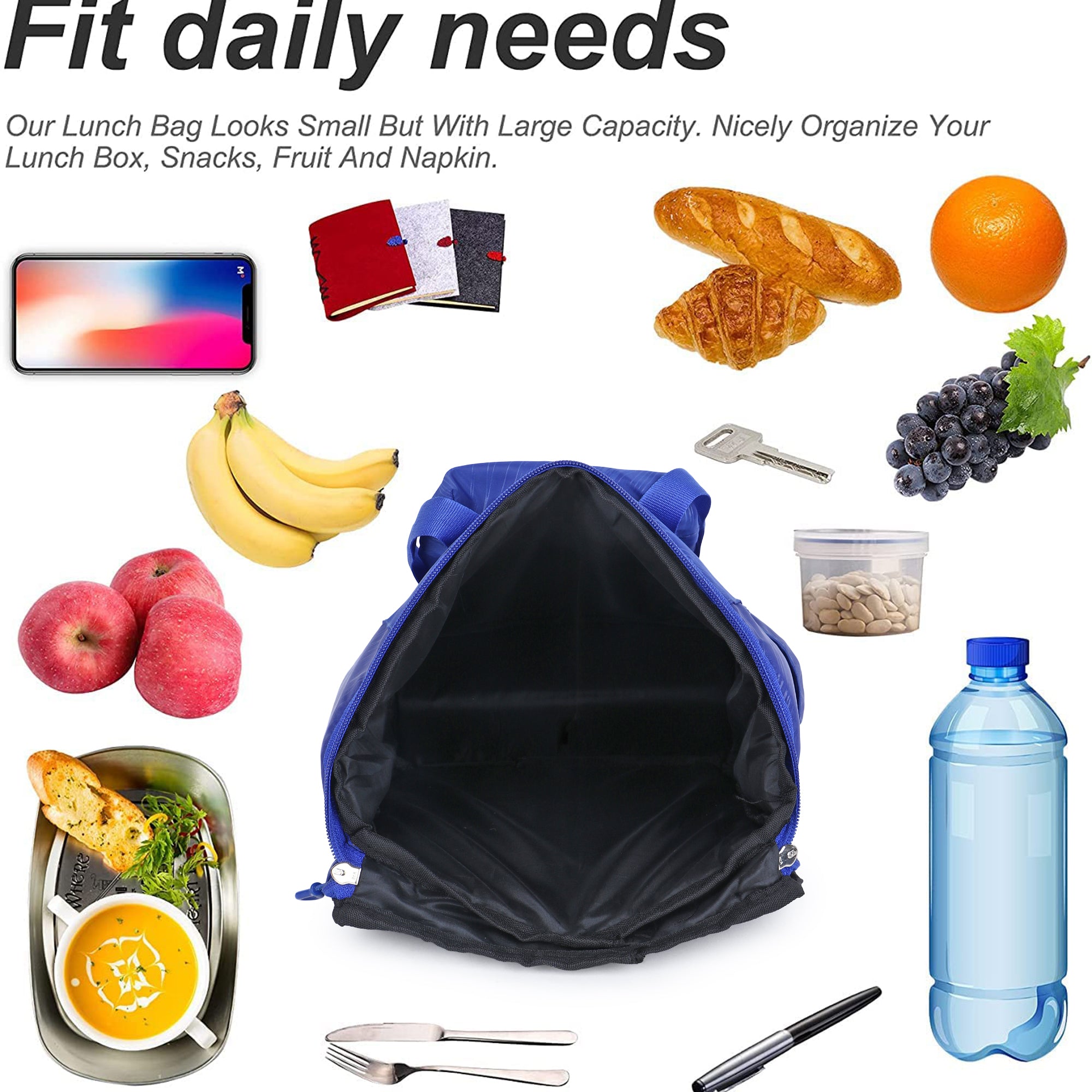 TV10 Tiffin Bag - Blue