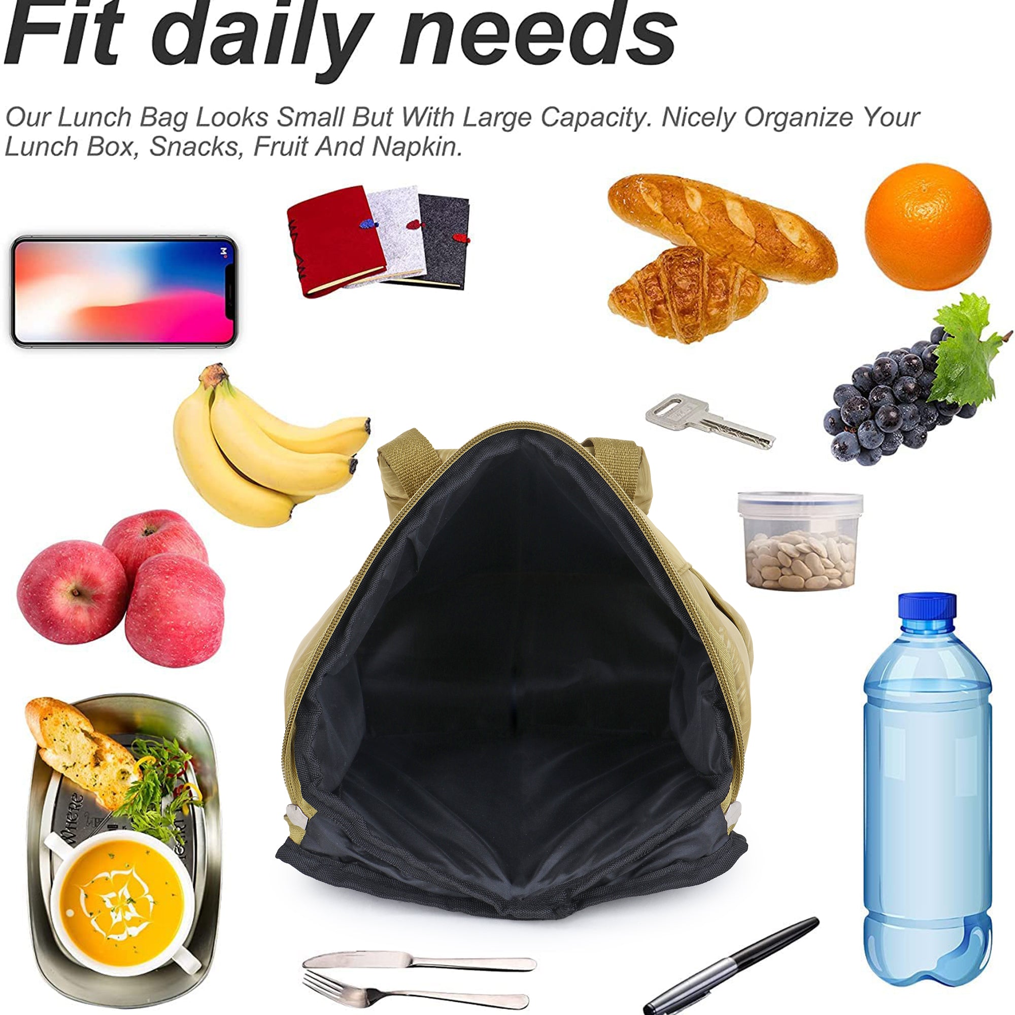 TV10 Tiffin Bag - Mustard