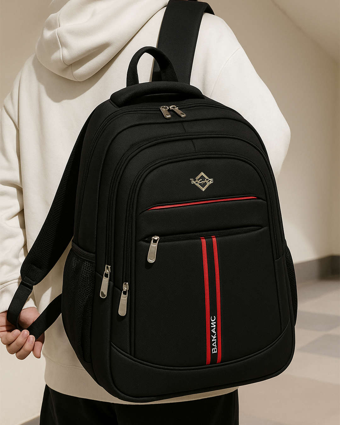 9207 LAPTOP BAG - Black