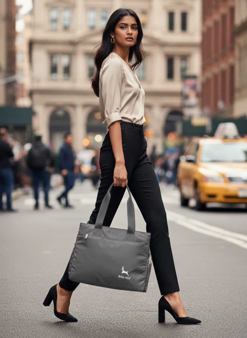 BAG-AGE HB08 Tote Bag - Grey