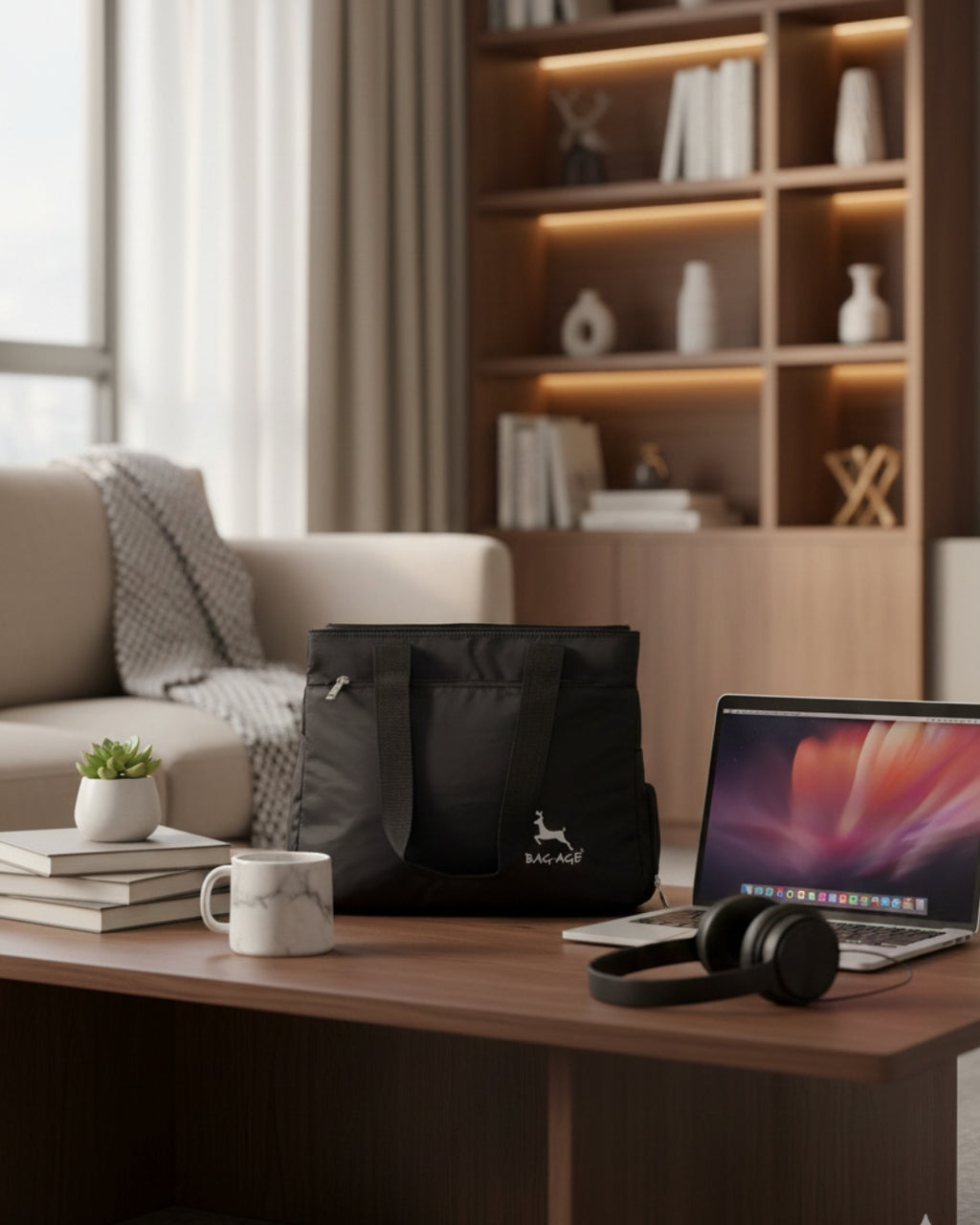BAG-AGE HB08 Tote Bag - Black