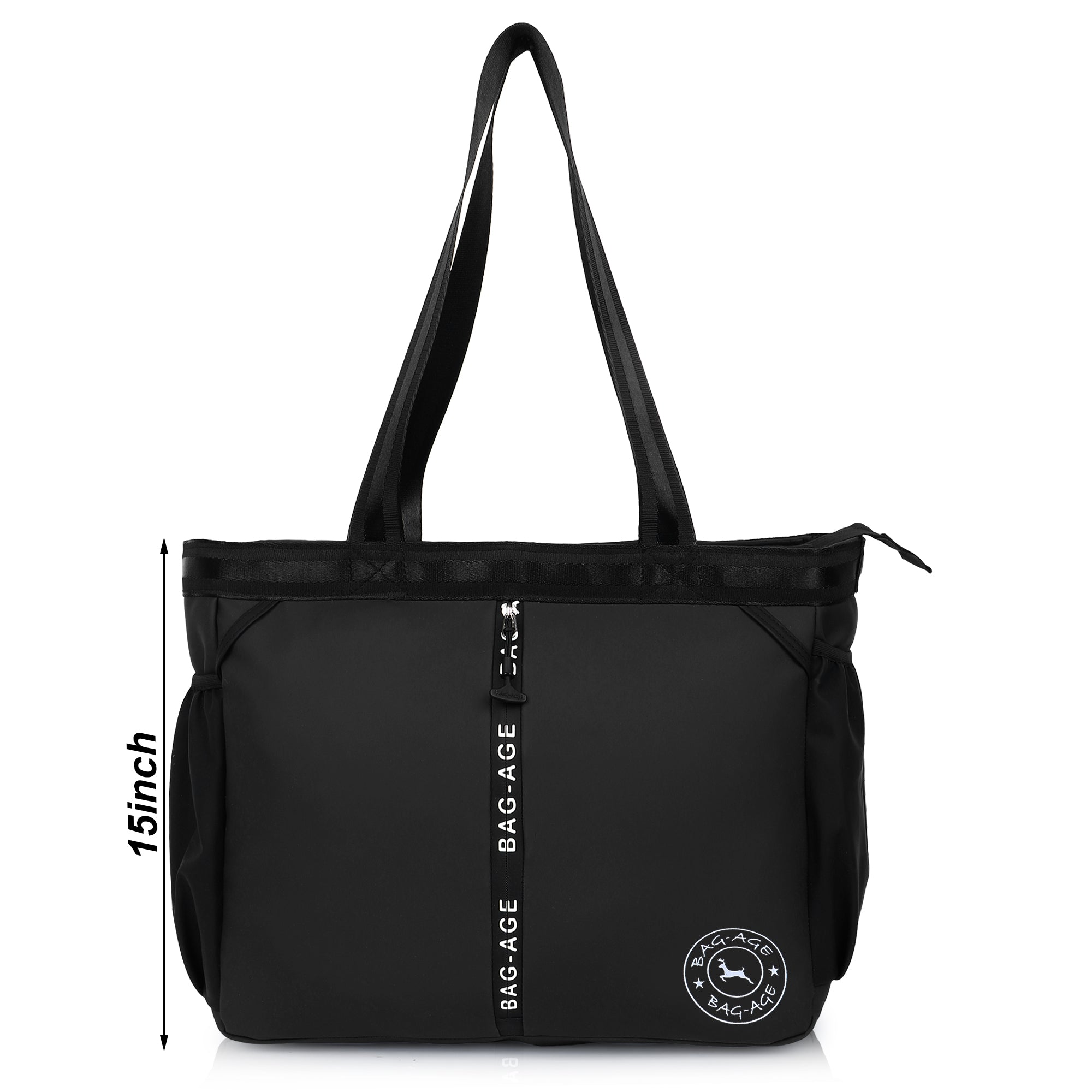 HB44 Tote Bag (15") - Black
